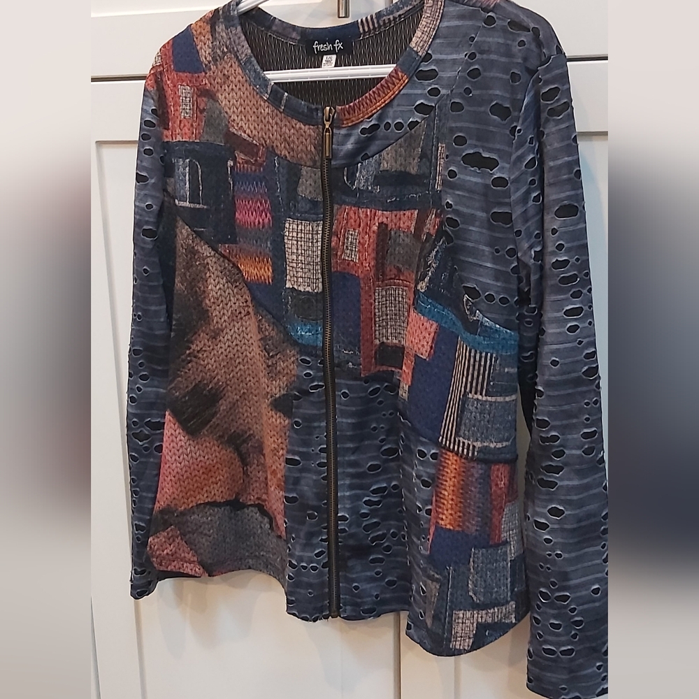 Fresh FX zippered jacket